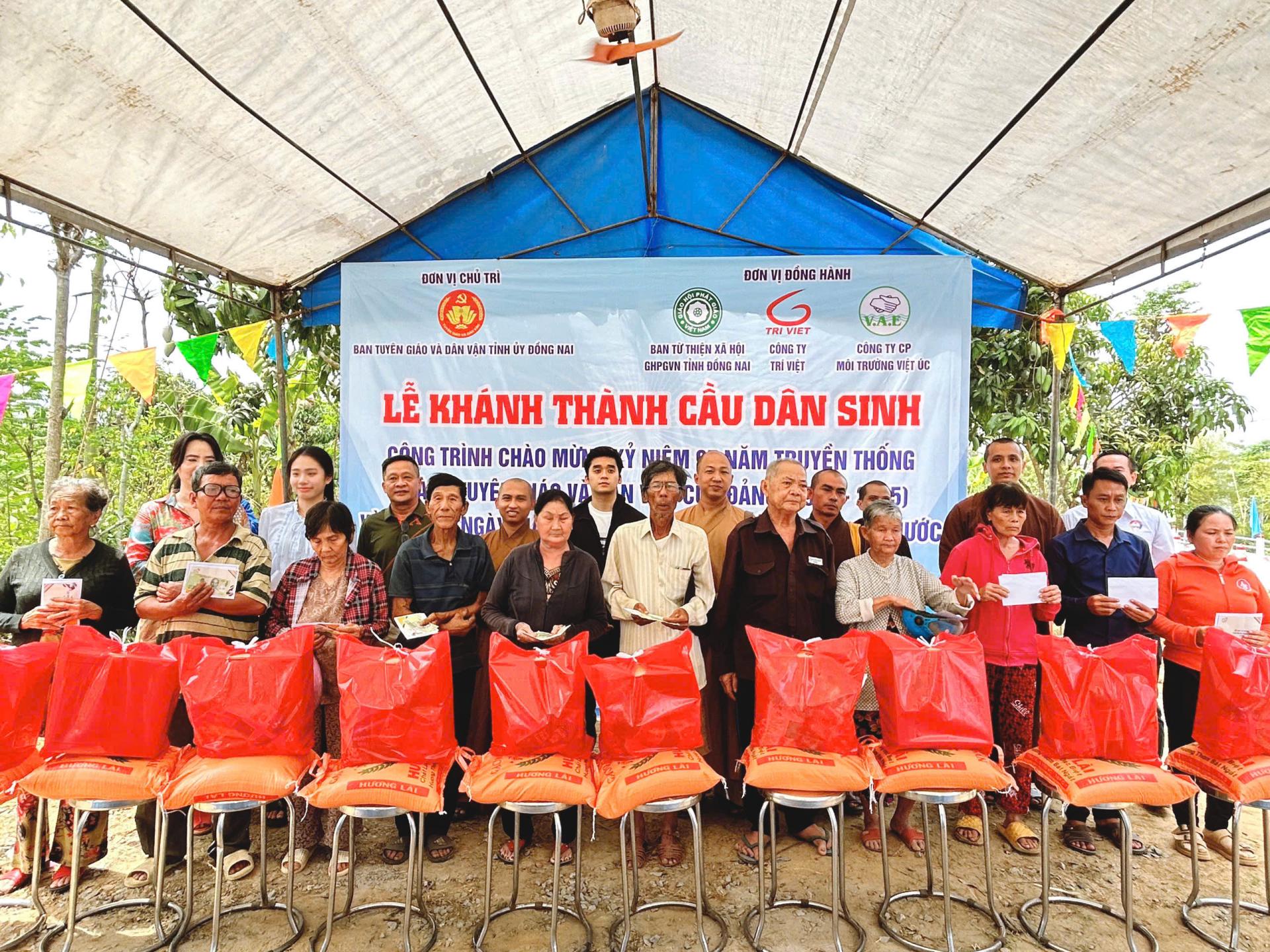 Lễ Khánh Thành Cầu Dân Sinh